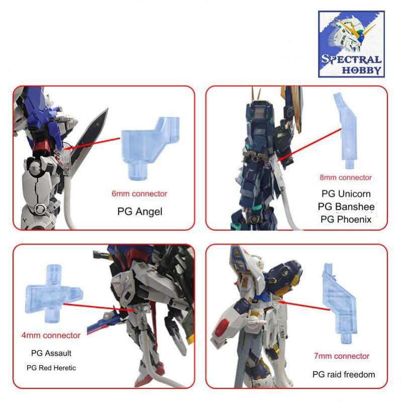 Đế giá đỡ Action base PG cho mô hình gundam 1/60 stand platform led light system VT model