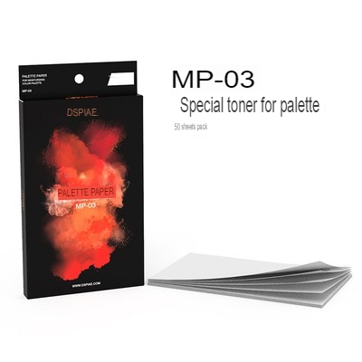 Khay sơn DSPIAE dưỡng ẩm vẽ cọ water based MP01 pigments moisturizing palette color paper paint tray