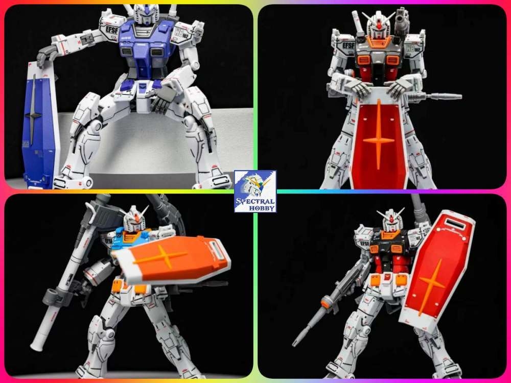Mô hình lắp ráp HG 1/144 gundam RX-78-2 RX78 GTO G3 Thunderbolt ver - XD model (+base)