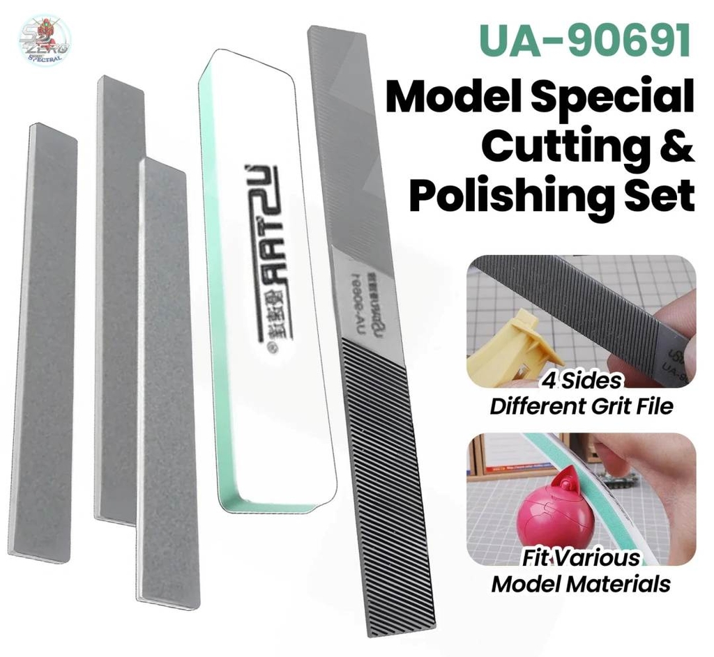 Bộ dụng cụ USTAR set mài nhám dũa siêu mịn UA90691 Metal sander hobby tools