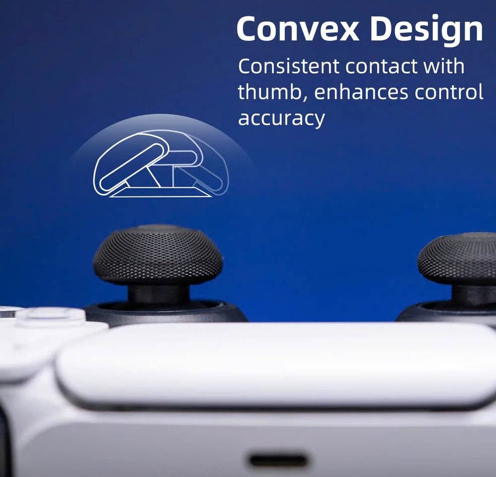 Bộ núm Cover analog Convex Thumb Grip cho Nintendo Switch 2 PS4 PS5 XBox - Skull & Co