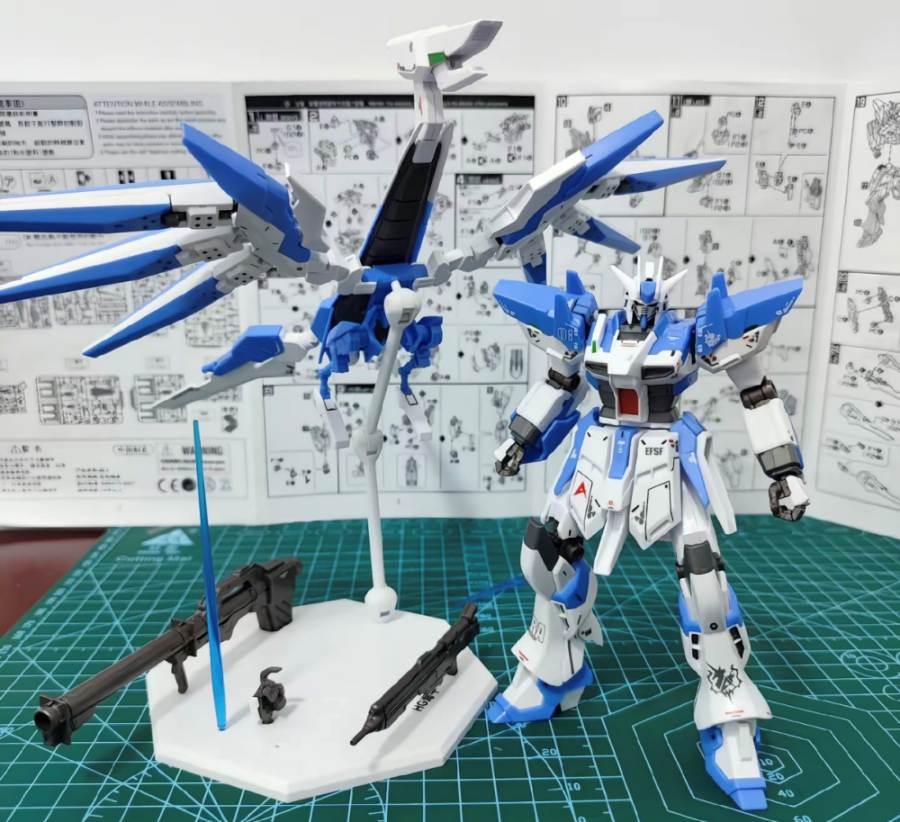 Mô hình lắp ráp HG 1/144 Rx-93-2 Hi-Nu Vrabe Gundam Xingfeng (base + decal)