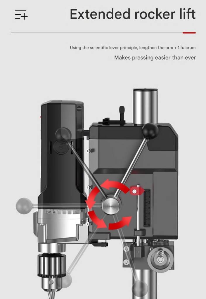 Máy khoan dọc 220V multi-function workbench high-precision bench drill machine 710w 1050w