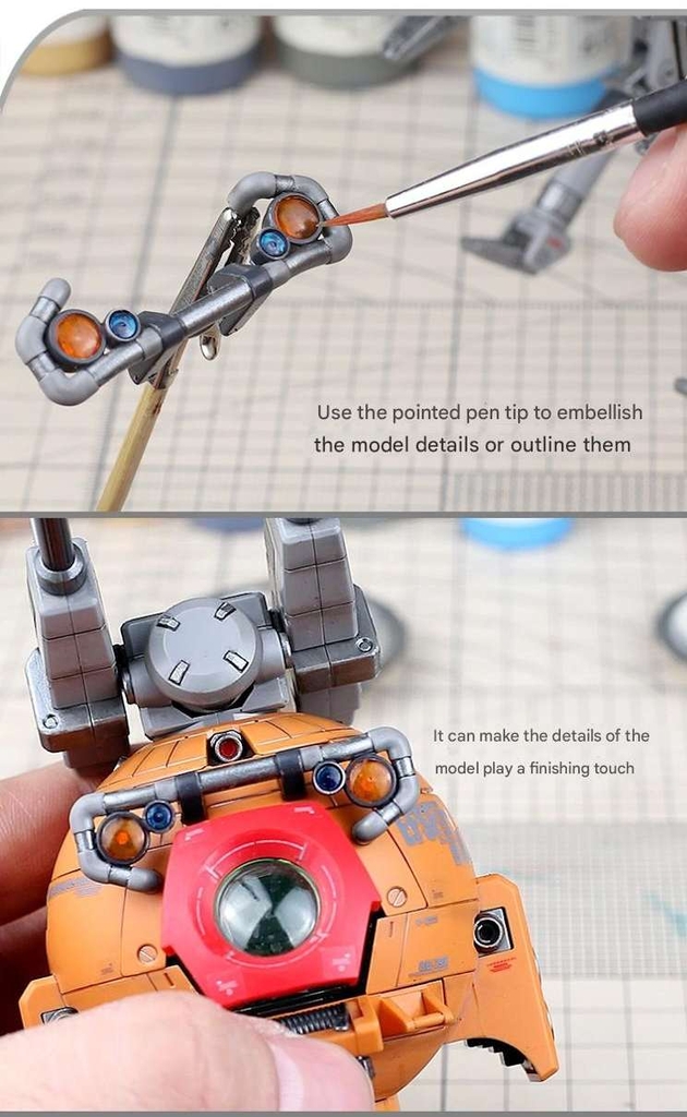 Bút lông cọ vẽ mô hình USTAR pen draw brush hobby tool series