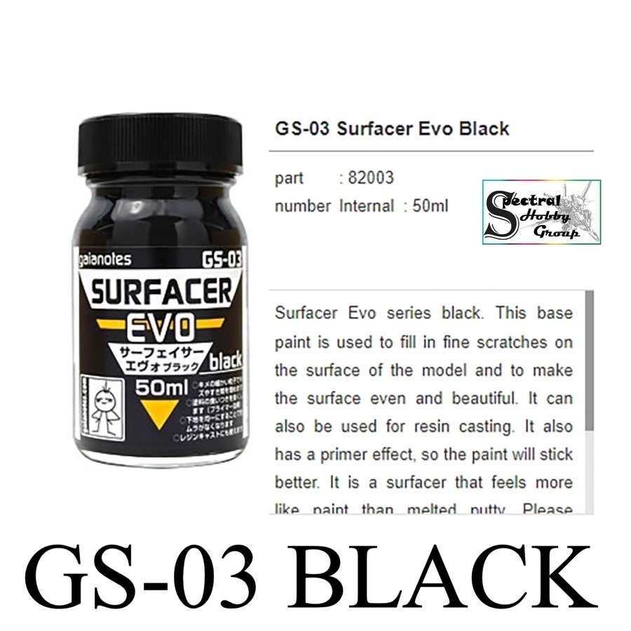 Sơn mô hình Gaia Surfacer EVO series lacquer paint color
