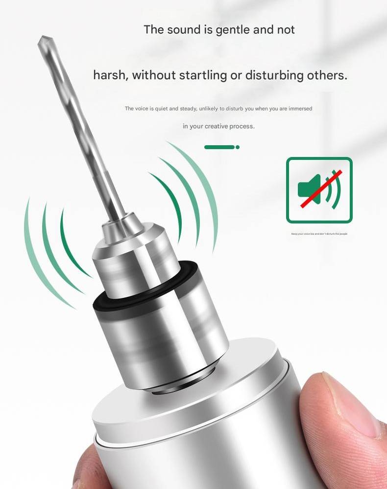 Máy khoan mài điêu khắc đánh bóng cầm tay đảo chiều DEGUQMNT Mini Electric Drill Grinder MNT998518