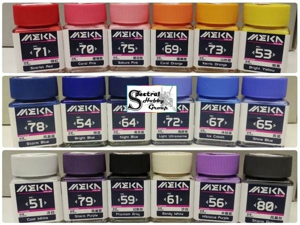 Sơn mô hình Jumpwind MEKA Color MC81-100 series lacquer High Gloss paint