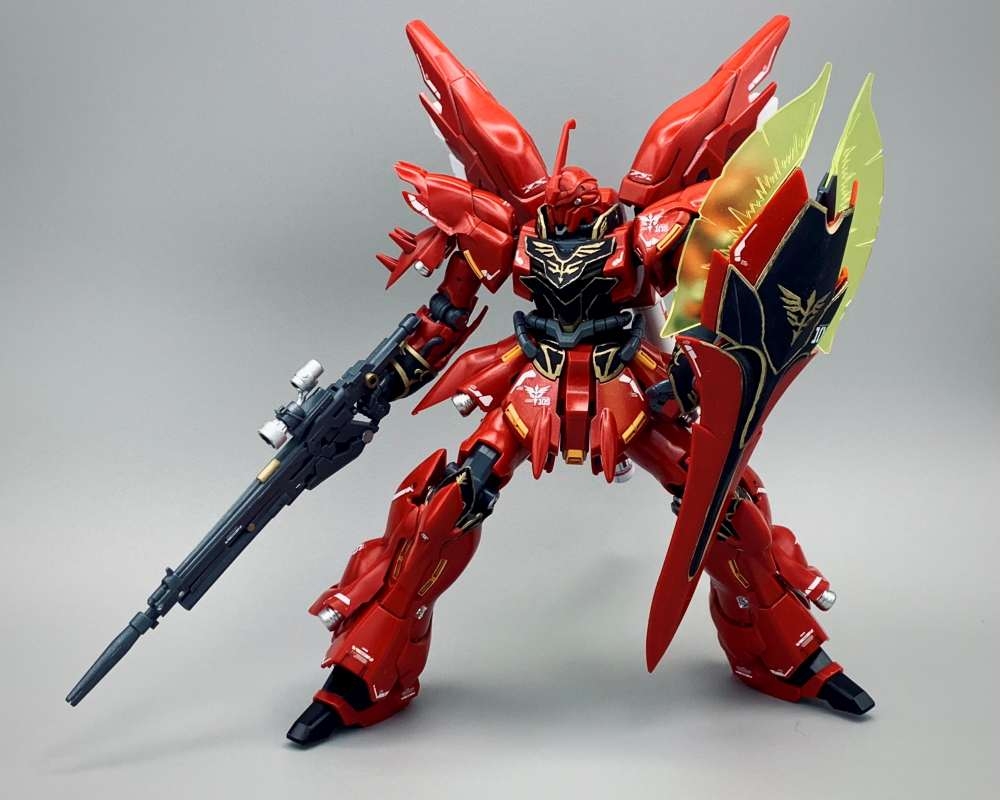 Mô hình lắp ráp HG 1/144 Sinanju MSN-06S HGUC BANDAI