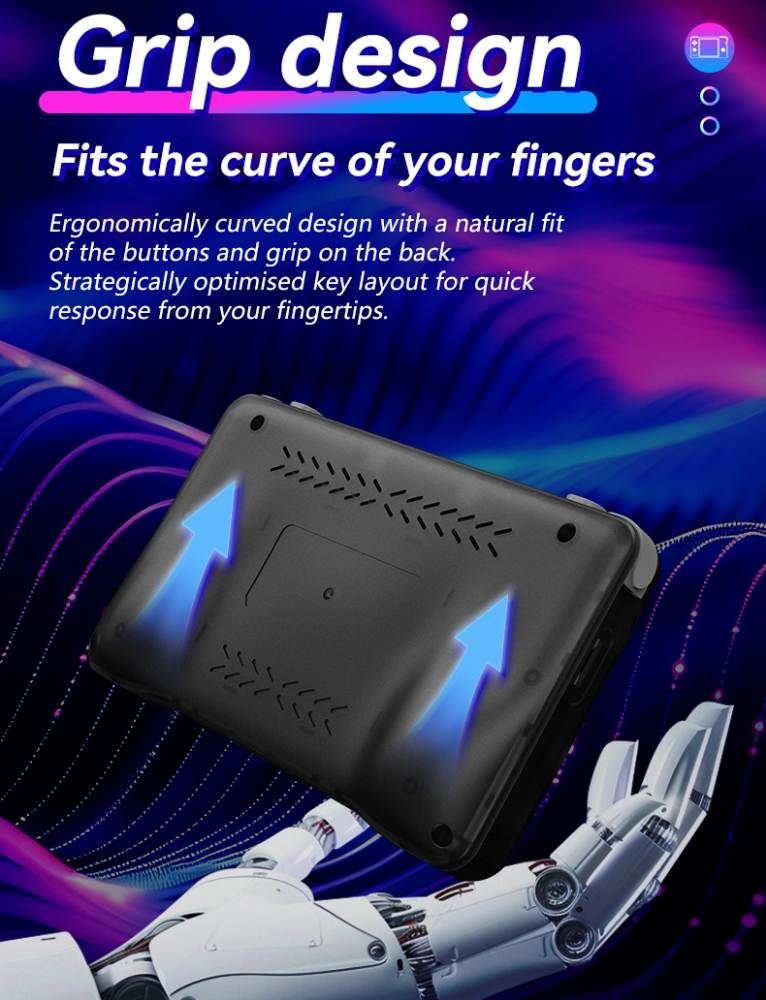 Máy chơi game XF40H Retro Handheld Console 4.0 Inch Screen