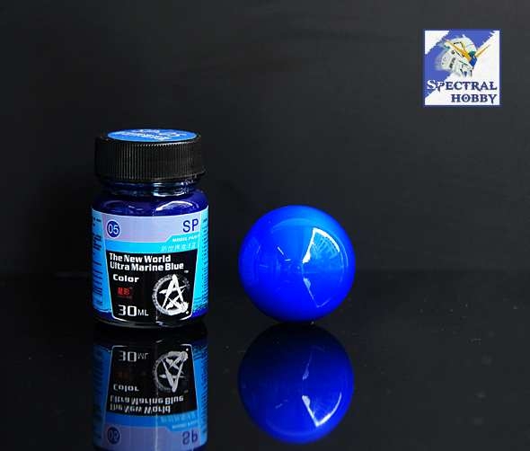 Sơn mô hình SUNIN màu đặc biệt Limited metallic Professional Clear Ultra Marine Blue / Magic Red