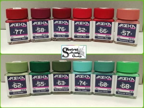 Sơn mô hình Jumpwind MEKA Color MC81-100 series lacquer High Gloss paint