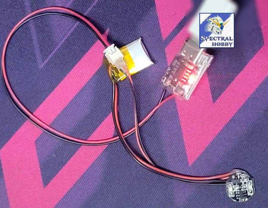 Magnetic Led từ tính độ mô hình gundam, figure nhiều mode sáng