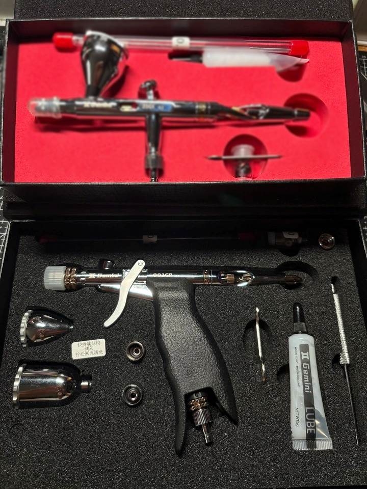 Bút sơn Airbrush Gemini Gem-001GP 0.5mm trigger fan-shaped spray pen