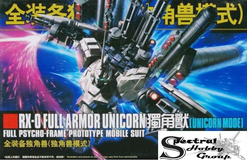 Mô hình lắp ráp HG Unicorn Full Armor NT-D mode HGUC RX-0 1/144 Daban