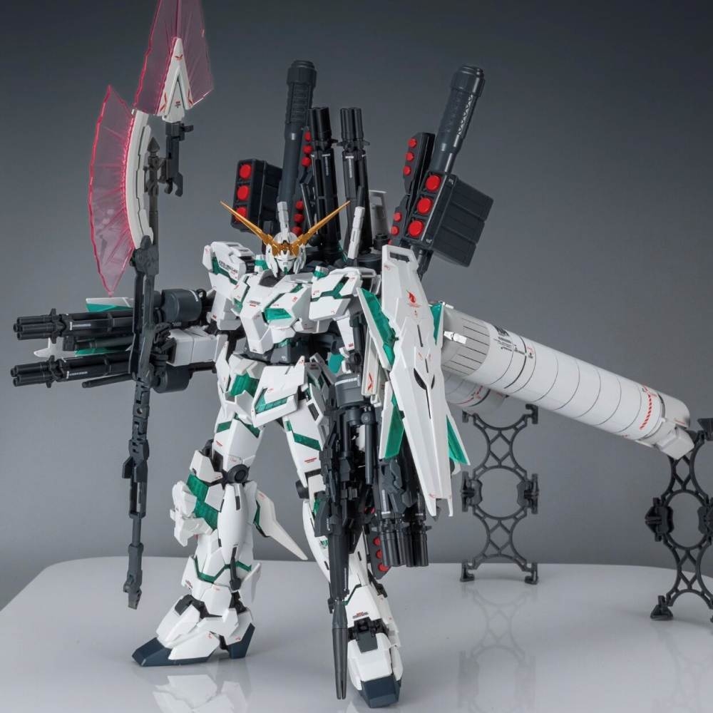Mô Hình Lắp Ráp Mgex Full Armor Unicorn FA 9903 Tiger Model (+decal nước)