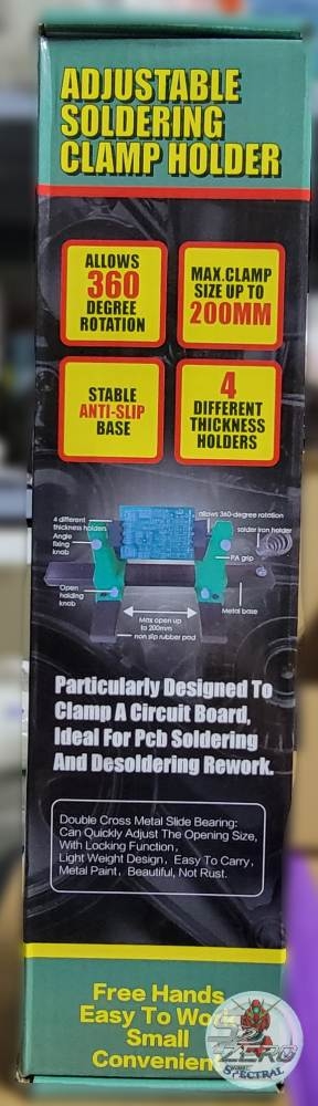 Giá đỡ kẹp hàn mạch, kẹp đế giữ mỏ hàn 360 độ Circuit board Adjustable Soldering Clamp Holder
