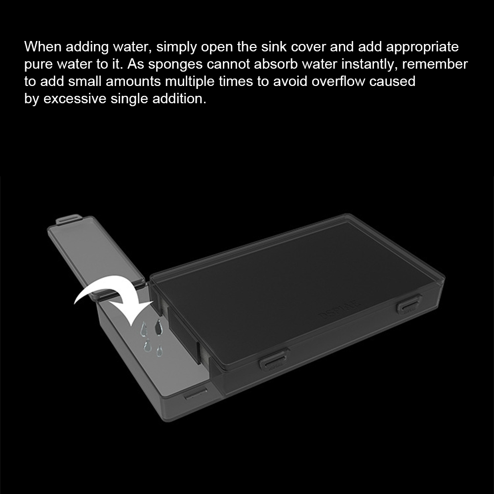 Khay sơn DSPIAE dưỡng ẩm vẽ cọ water based MP01 pigments moisturizing palette color paper paint tray