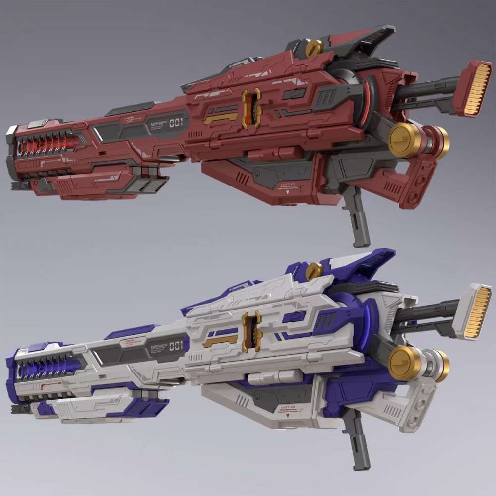 Phụ kiện Heavy Electromagnetic Raigun 1/100 1/144 1/72 mega hyper bazooka launcher nu hinu
