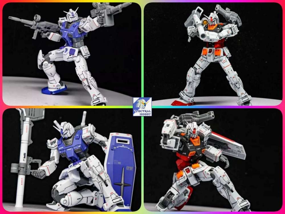 Mô hình lắp ráp HG 1/144 gundam RX-78-2 RX78 GTO G3 Thunderbolt ver - XD model (+base)
