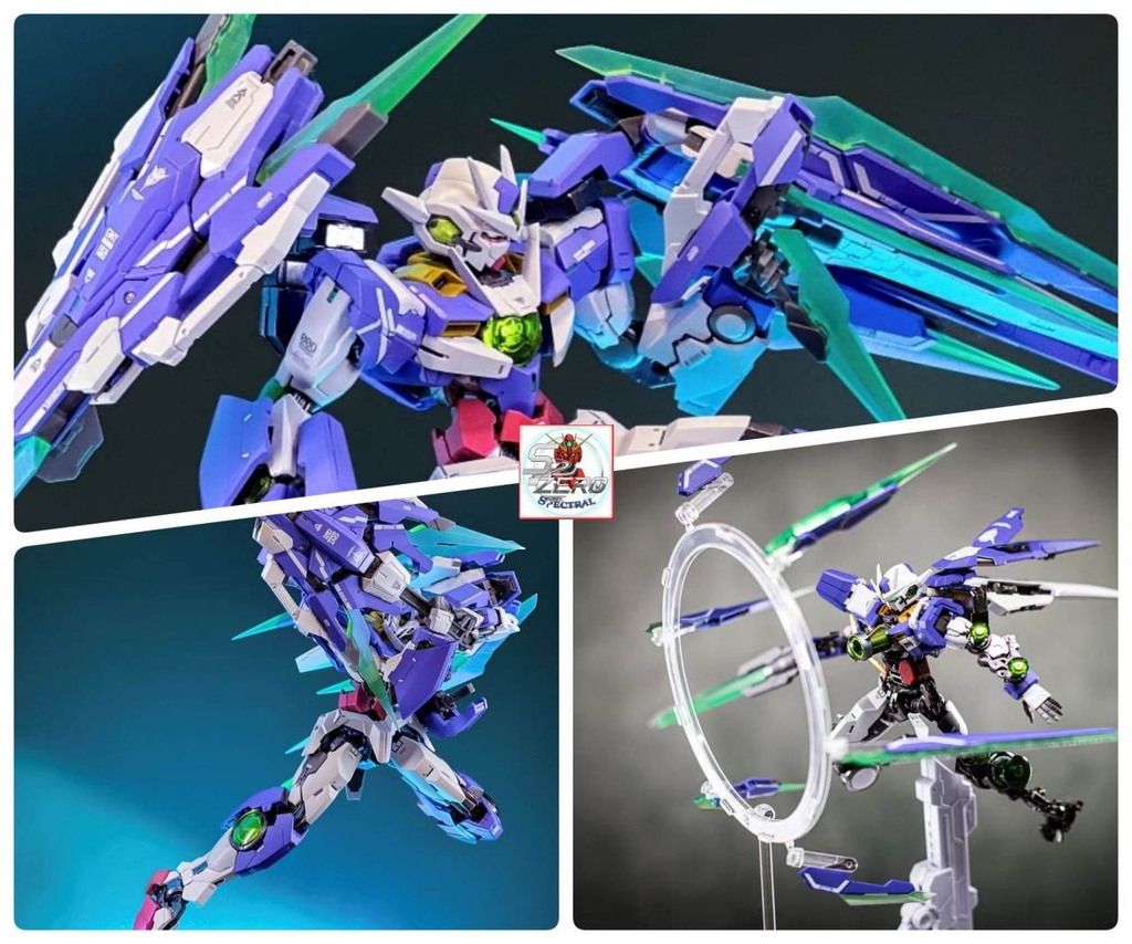 Mô hình lắp ráp MG 1/100 00Q Qan T Full saber ver MB QanT 8822 gundam Daban (kèm base)