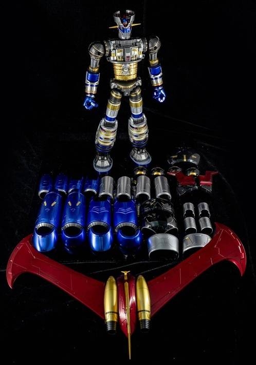 Mô hình super robot CR02 MAZINGER Z Hợp Kim 37Cm metal alloy action