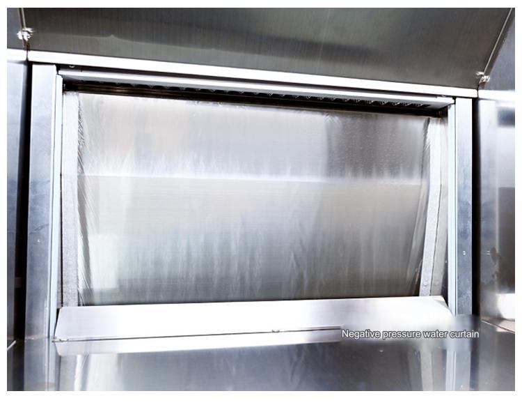 Hộp hút mùi sơn rèm nước áp lực âm LA23 SPRAY PAINT BOX NEGATIVE PRESSURE LAZY