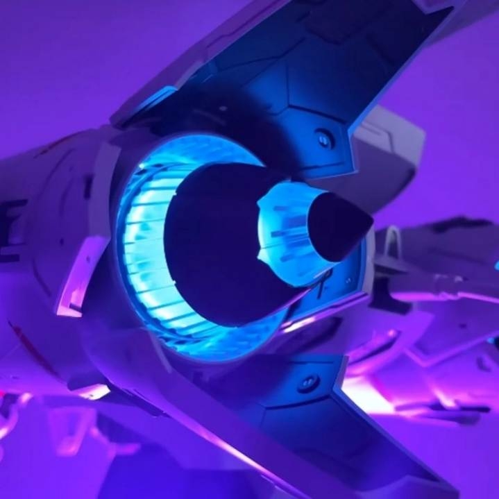 Mô hình lắp ráp Meteor Unit Flight cho MGSD HG RG - Moyu Model (Có led,...)