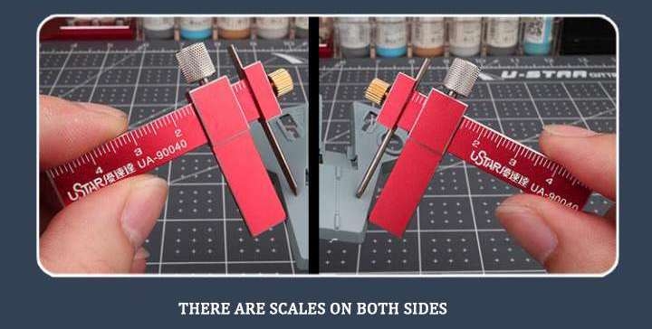 Kẻ line chisel khắc đều song song ustar UA90040 equidistant engraving parallel knife