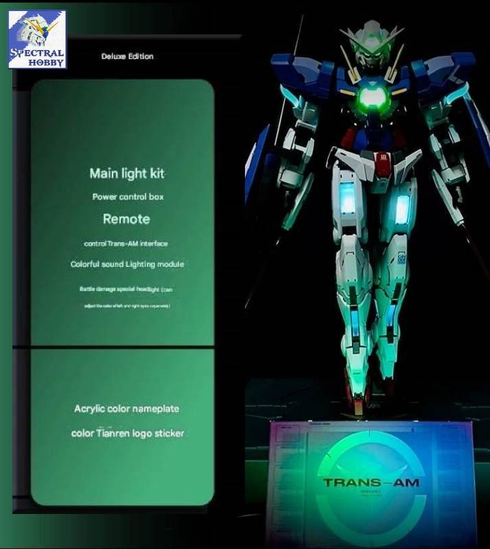 LED RGB Sound âm thanh cho PG 1/60 Exia gundam - U&A model