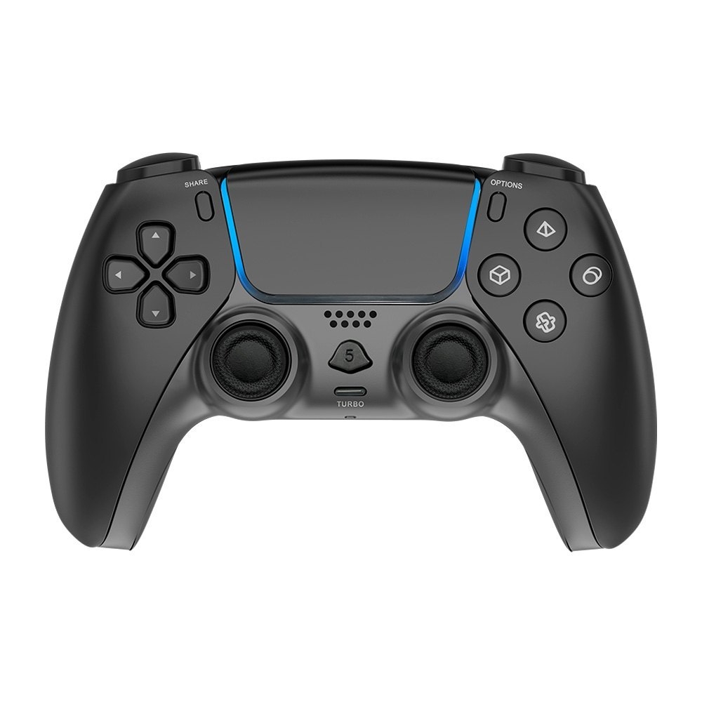Tay cầm chơi game P5A không dây bluetooth cho PS4 PC Steam Android Dualshock turbo function gamepad wireless