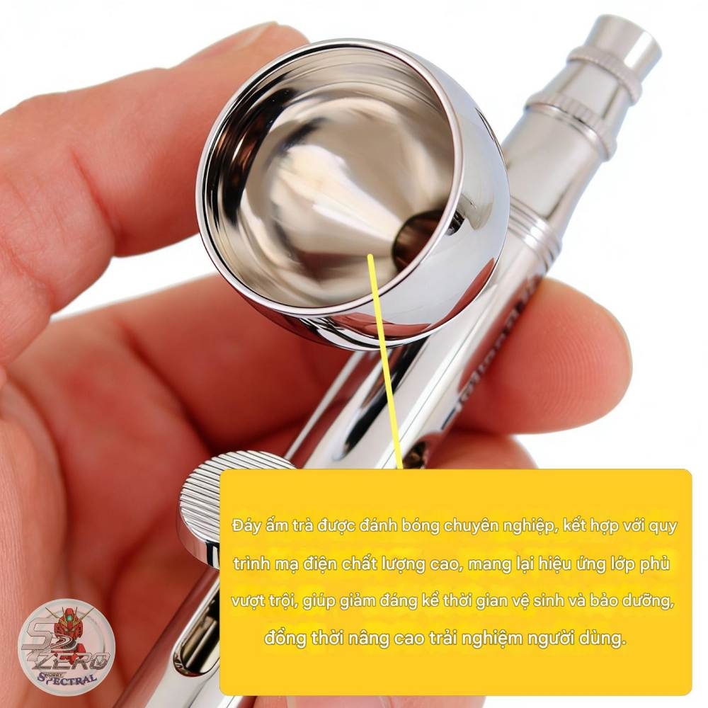 Bút sơn Airbrush Gemini Gem-II 200x 0.3 0.5mm double action