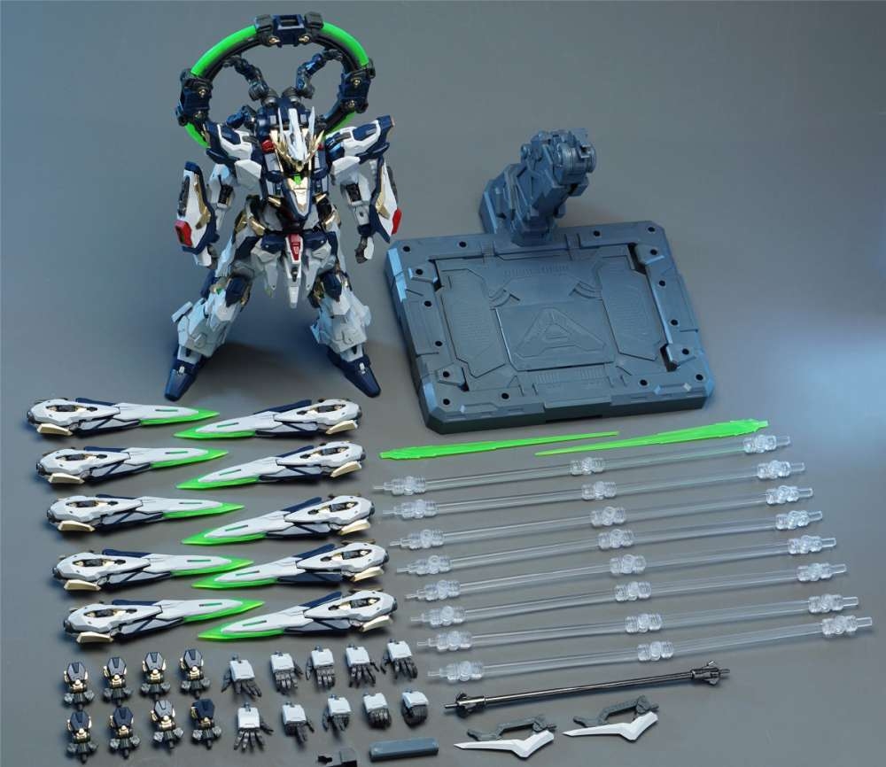 Mô hình lắp ráp MG 1/100 APOCALYPSE White - Black Phoenix A01 Metal Frame Vientiane Fusion