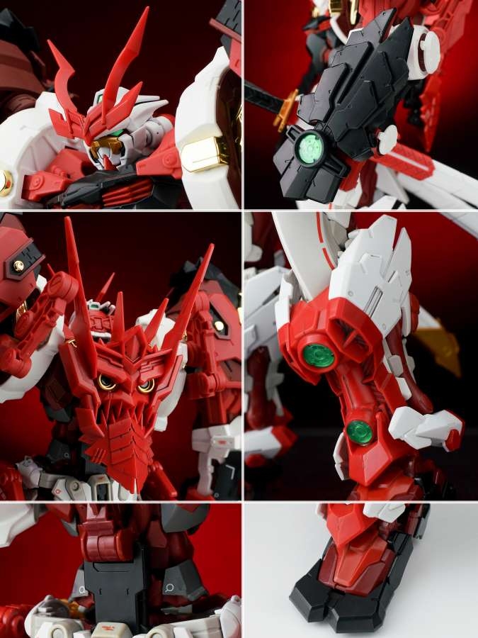 Phụ kiện lắp ráp EW Sengoku Astray Set cho MG HIRM 1/100 Red Blue Noir