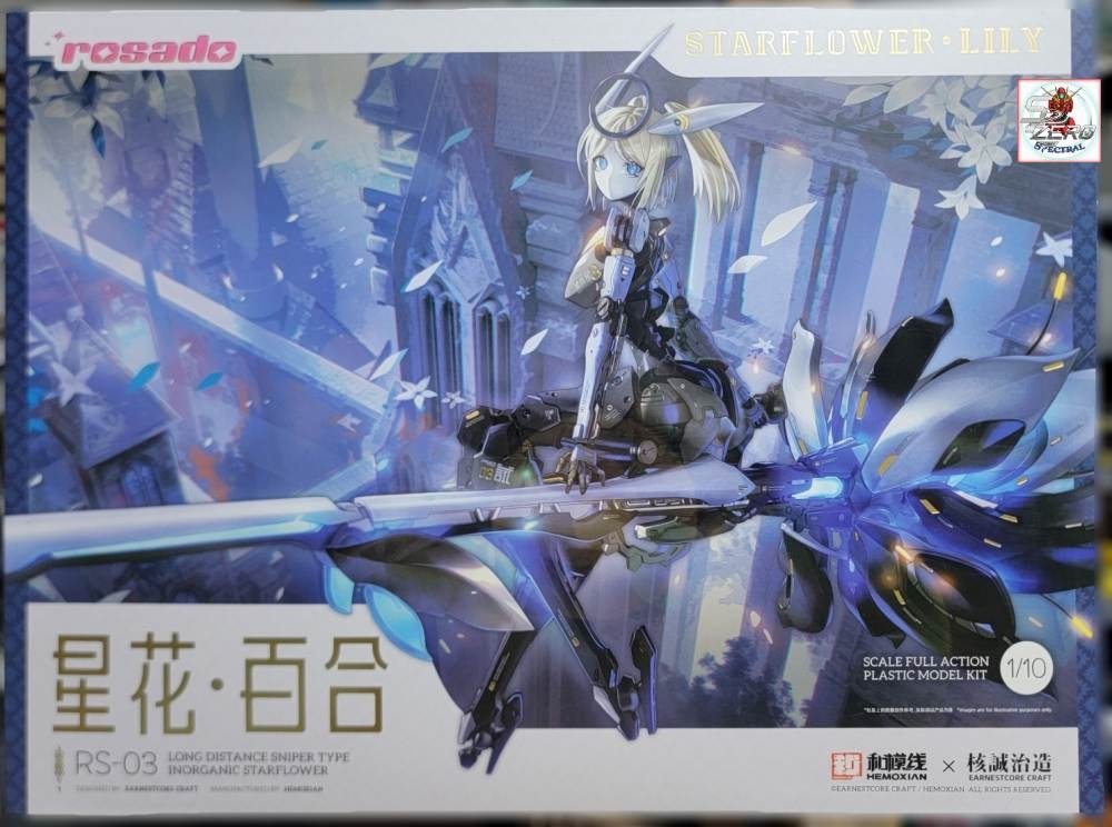 Mô hình lắp ráp Figure Girl RS03 Starflower Lily MK3 Rosado Project