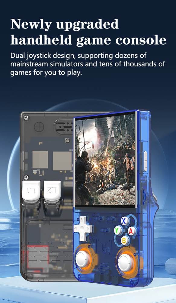 Máy chơi game R36 Ultra WIFI Retro Handheld Console 4.0 Inch Screen
