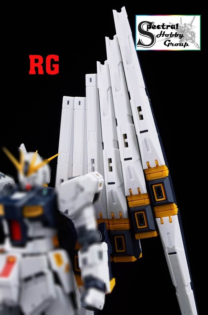 Phụ kiện Fin Funnel Floating Cannon Custom cho Nu Gundam MG RG RX93