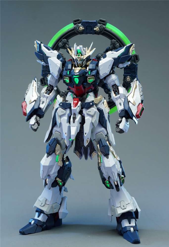 Mô hình lắp ráp MG 1/100 APOCALYPSE White - Black Phoenix A01 Metal Frame Vientiane Fusion