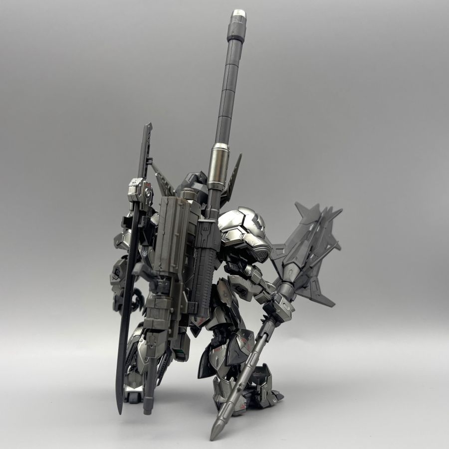 Mô hình lắp ráp MGSD GUNDAM BARBATOS Black Silver Coating G-08B GAOGAO model (Base+decal)