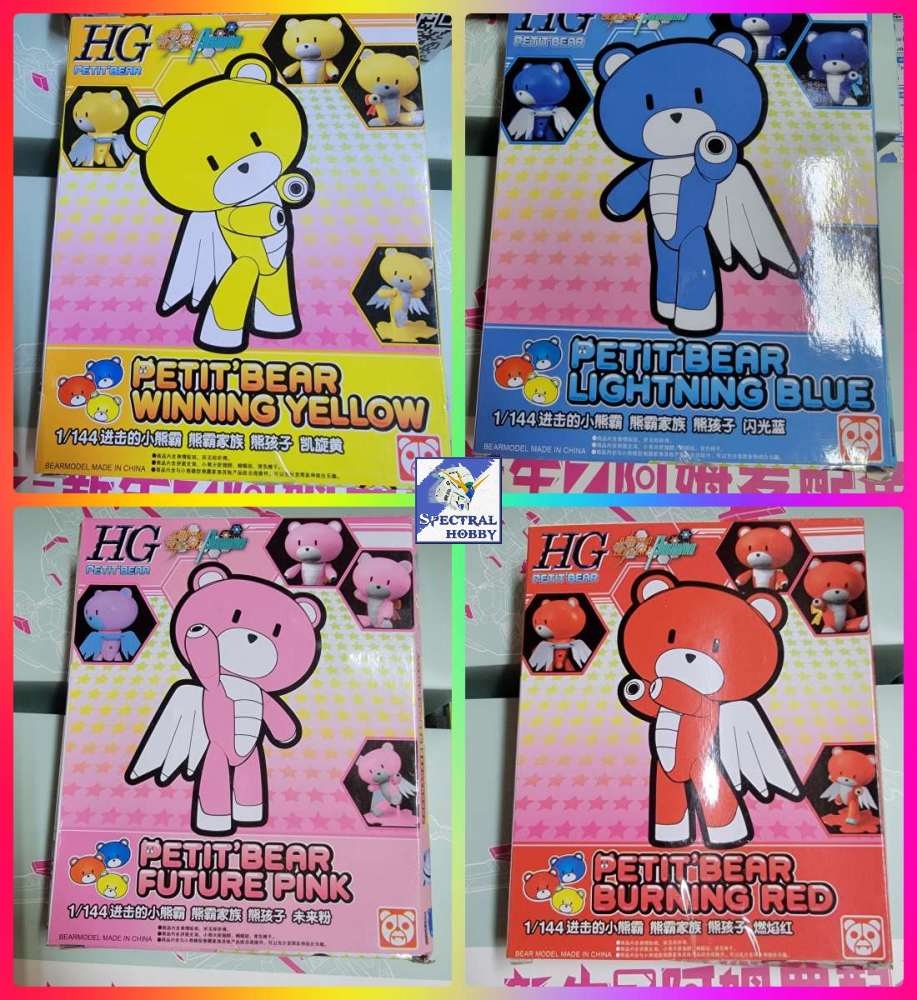 Mô hình lắp ráp HG BF 1/144 Petit'GGuy Bear HGBF
