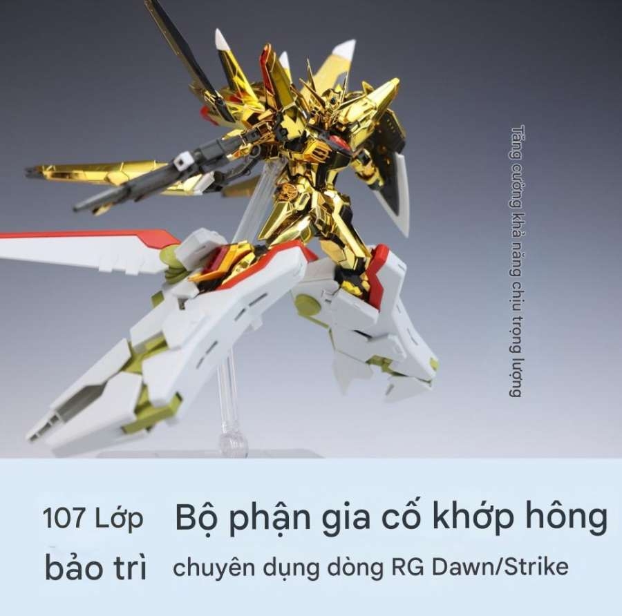 PHụ kiện mô hình gia cố khớp hông dòng RG frame sẵn parts leg optimization PK-107