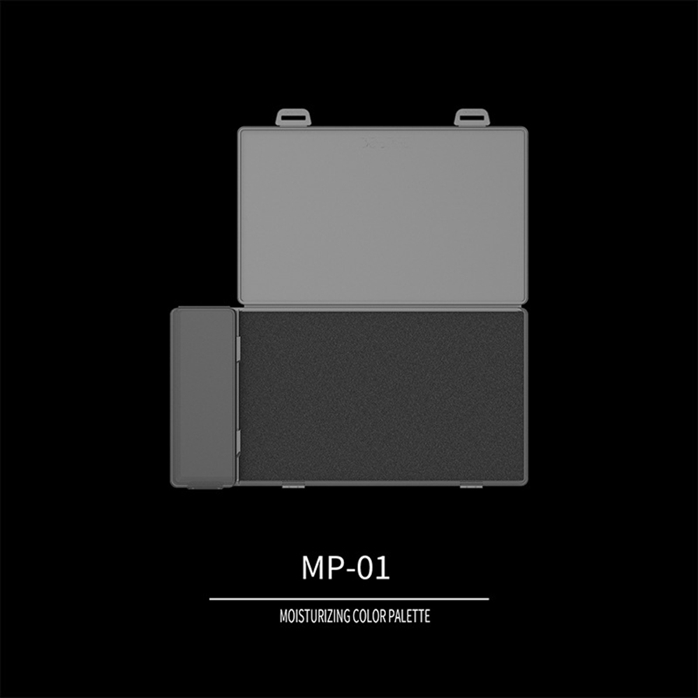 Khay sơn DSPIAE dưỡng ẩm vẽ cọ water based MP01 pigments moisturizing palette color paper paint tray