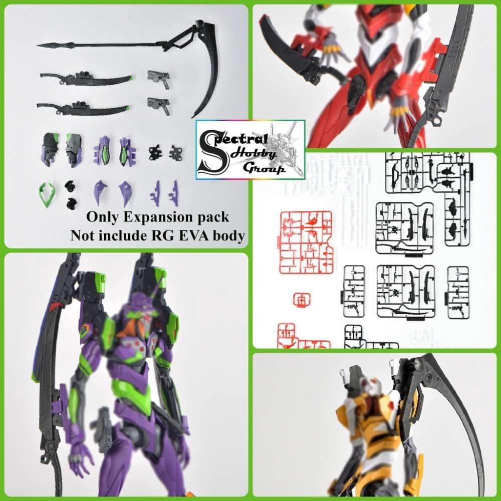 Phụ kiện Sửa đổi giáp cơ thể RG EVA 00 01 02 06 08 Evangelion Weapon Package Modification