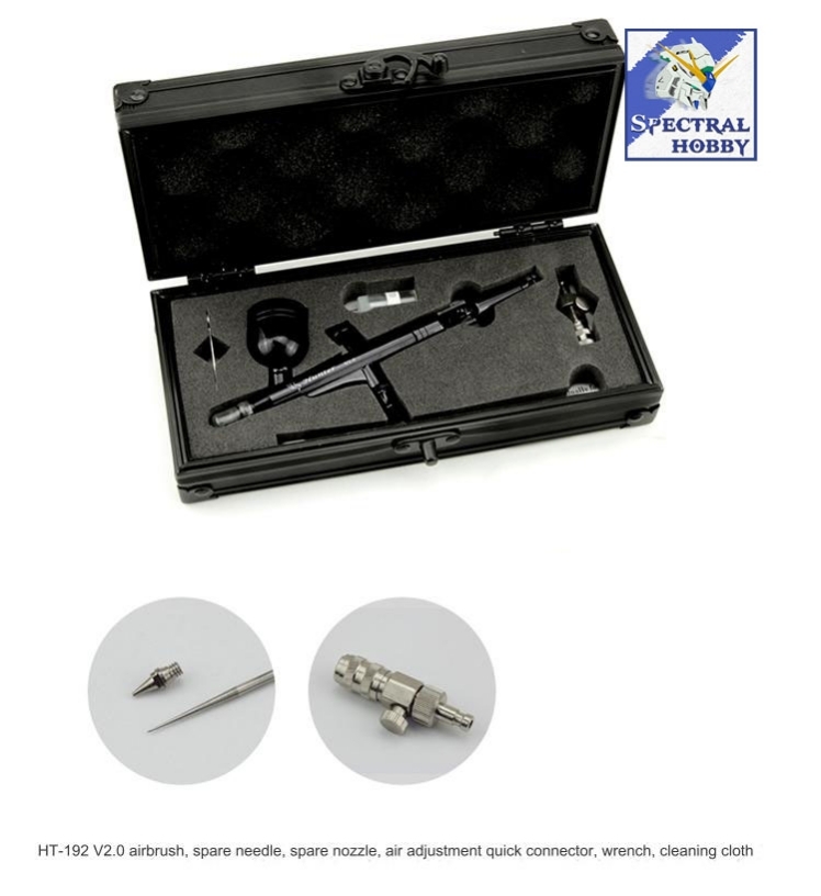 Bút sơn mô hình Hunter HT-192 V2 0.3mm 0.5mm pen double action airbrush HT192