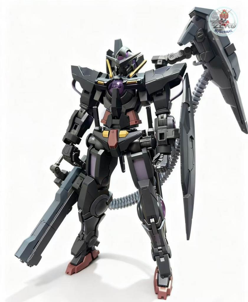 Mô hình lắp ráp MG 1/100 Exia GN High Mega Launcher Black/Red/Blue- SIYANZAI MODEL