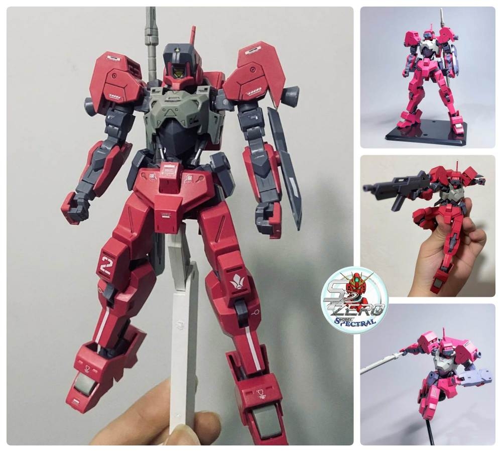 Mô hình lắp ráp HG 1/144 IBO Frame Shiden custom - Shidian