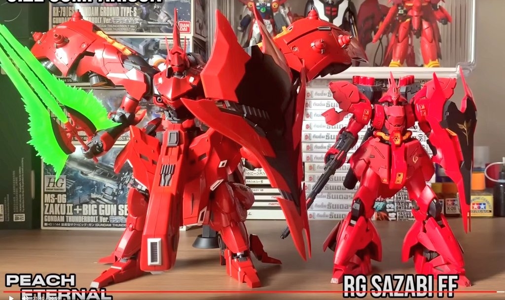 Mô hình lắp ráp RG 1/144 NIGHTINGALE Night Hawk spec.II RED SOUL