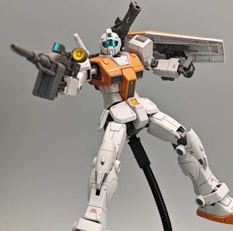 Mô hình lắp ráp Hg 1/144 RGM-79 GM Jim Morocco Front Type GK65297 Gaoke