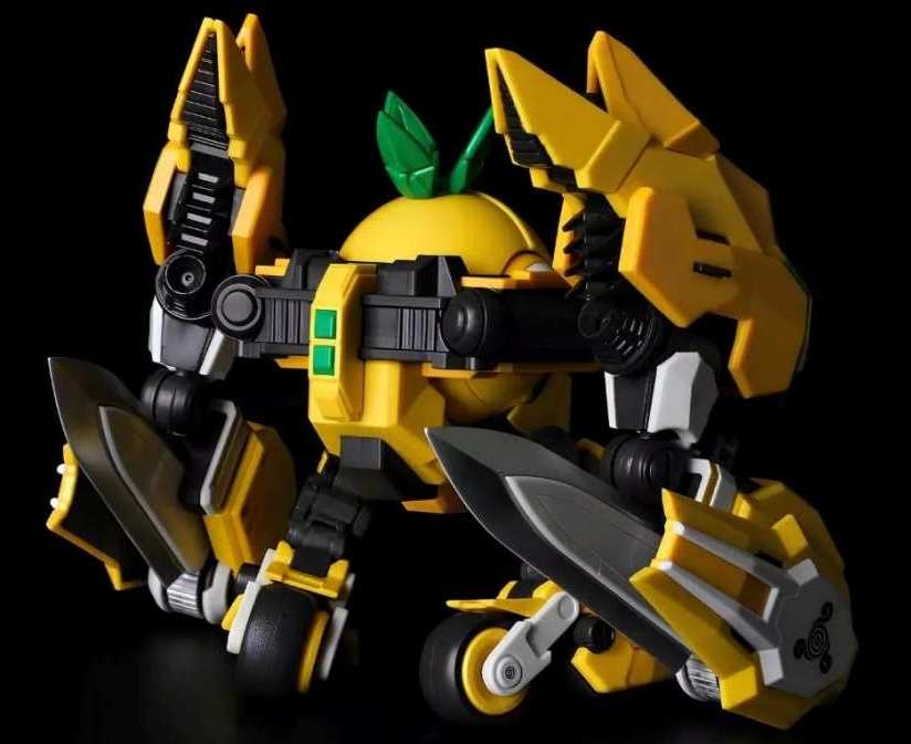 Mô hình lắp ráp Robo Trái cây Dứa Thơm giác đấu Fruity robo Pineapple slasher