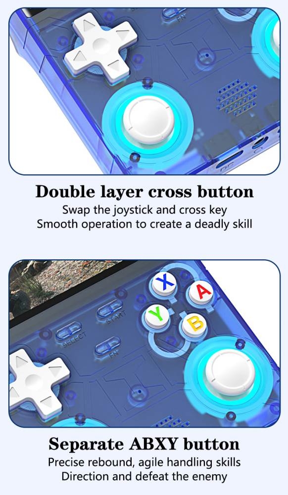 Máy chơi game R36 Ultra WIFI Retro Handheld Console 4.0 Inch Screen