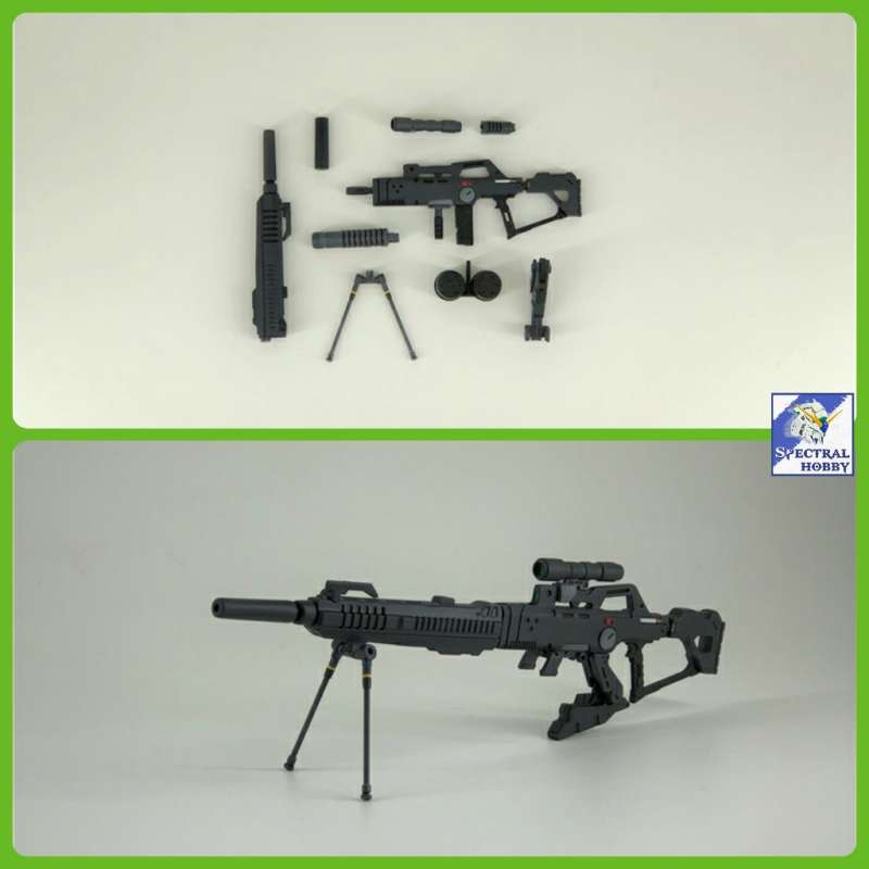 Phụ kiện Weapon Combination Long Rifle Custom cho HG RG 1/144 sazabi moon các loại gundam